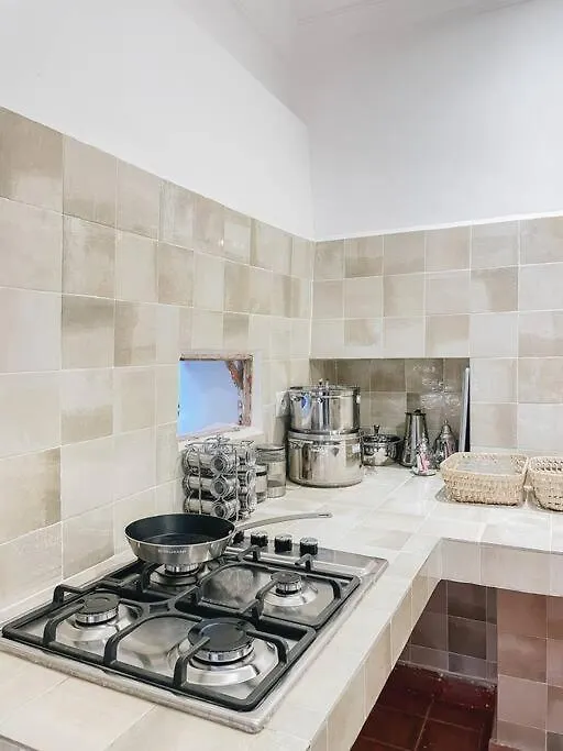 度假居 Riad Dar Cidi 100M2 In Der Medina Mit Terrasse 马拉喀什
