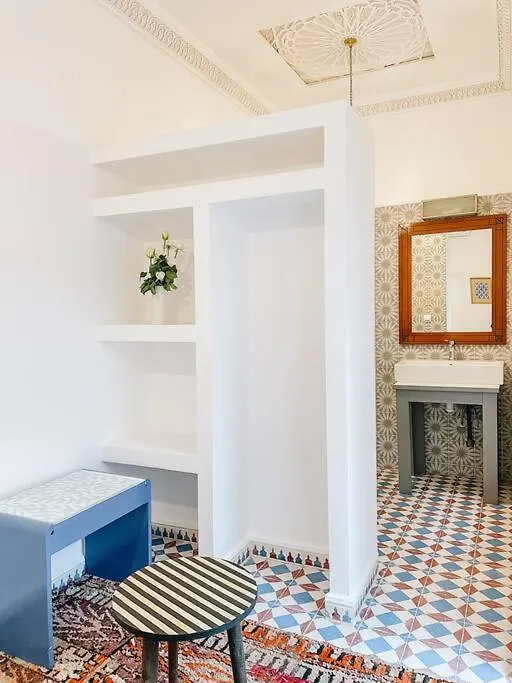 度假居 Riad Dar Cidi 100M2 In Der Medina Mit Terrasse 马拉喀什